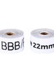 BBB ταινίες - RIMTAPE 2M X 22MM - λευκό