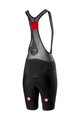 CASTELLI κοντά παντελόνια με τιράντες - FREE AERO 4 W - μαύρο