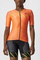 CASTELLI κοντομάνικες φανέλα - FREE SPEED 2W RACE - πορτοκαλί