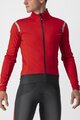 CASTELLI μονωμένα μπουφάν - ALPHA ROS 2 LIGHT - κόκκινο
