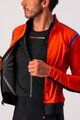 CASTELLI μονωμένα μπουφάν - ALPHA ROS 2 LIGHT - πορτοκαλί/κόκκινο