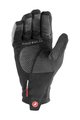 CASTELLI γάντια με μακριά δάχτυλα - ESPRESSO GT - μαύρο