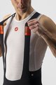 CASTELLI κοντά παντελόνια με τιράντες - PREMIO BLACK - μαύρο/λευκό