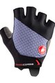 CASTELLI γάντια με κοντά δάχτυλο - ROSSO CORSA 2 W - μωβ