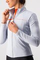 CASTELLI χειμερινές μακρυμάνικες φανέλες - SINERGIA 2 - ασημένιο