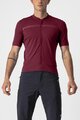 CASTELLI κοντομάνικες φανέλα - UNLIMITED ALLROAD - μπορντό