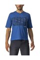 CASTELLI κοντομάνικες φανέλα - TRAIL TECH - μπλε