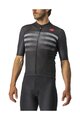 CASTELLI κοντομάνικες φανέλα - ENDURANCE PRO - μαύρο/γκρί
