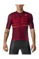 CASTELLI κοντομάνικες φανέλα - ENDURANCE PRO - μπορντό