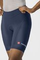 CASTELLI κοντά παντελόνια χωρίς ιμάντες - ENDURANCE W - μπλε