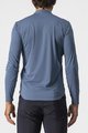 CASTELLI μακρυμάνικα μπλουζάκια - TECH 2 HENLEY - μπλε