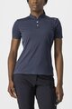 CASTELLI κοντομάνικα μπλουζάκια - TECH 2 POLO - μπλε