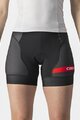 CASTELLI κοντά παντελόνια χωρίς ιμάντες - FREE W SHORT TRI - μαύρο