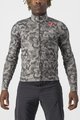 CASTELLI θερινές μακρυμάνικες φανέλες - UNLIMITED THERMAL - γκρί