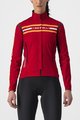 CASTELLI μονωμένα μπουφάν - UNLIMITED PERFETTO ROS 2 W - κόκκινο