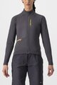 CASTELLI χειμερινές μακρυμάνικες φανέλες - UNLIMITED TRAIL W - γκρί