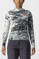 CASTELLI χειμερινές μακρυμάνικες φανέλες - UNLIMITED W THERMAL - γκρί/λευκό