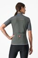 CASTELLI κοντομάνικες φανέλα - PERFETTO ROS 2 WIND W - γκρί