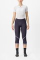 CASTELLI Παντελόνια ¾ χωρίς τιράντες - VELOCISSIMA THERMAL - μωβ