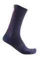 CASTELLI κάλτσες κλασικές - RACING STRIPE 18 - μπλε