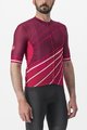 CASTELLI κοντομάνικες φανέλα - SPEED STRADA - μπορντό