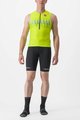 CASTELLI κοντά παντελόνια χωρίς ιμάντες - RIDE - RUN SHORT - μαύρο