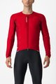 CASTELLI χειμερινές μακρυμάνικες φανέλες - FLY JACK-SEY - κόκκινο