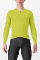 CASTELLI χειμερινές μακρυμάνικες φανέλες - FLY LS - κίτρινο