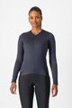 CASTELLI χειμερινές μακρυμάνικες φανέλες - FLY LS W - μαύρο