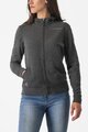 CASTELLI φούτερ - MILANO 2 FULL ZIP W FLEECE - γκρί