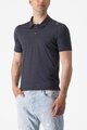 CASTELLI πόλο μπλουζα - MERINO POLO - ανθρακί