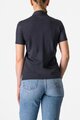 CASTELLI πόλο μπλουζα - MERINO W POLO - μαύρο