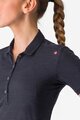 CASTELLI πόλο μπλουζα - MERINO W POLO - μαύρο