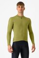 CASTELLI χειμερινές μακρυμάνικες φανέλες - ESPRESSO THERMAL - πράσινο