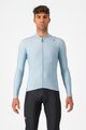 CASTELLI χειμερινές μακρυμάνικες φανέλες - ESPRESSO THERMAL - γαλάζιο