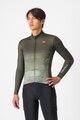CASTELLI χειμερινές μακρυμάνικες φανέλες - UNLIMITED THERMAL - πράσινο