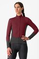 CASTELLI μονωμένα μπουφάν - PERFETTO AIR W - μπορντό