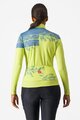 CASTELLI χειμερινές μακρυμάνικες φανέλες - UNLIMITED THERMAL 2 W - κίτρινο