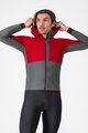 CASTELLI αντιανεμικά μπουφάν - FLY UNLTD - κόκκινο/γκρί