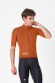 CASTELLI αντιανεμικά μπουφάν - DO.DI.CI. SHORT SLEEVE - καφέ