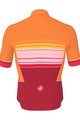 CASTELLI κοντομάνικες φανέλα - SQUADRA GUEST DESIGNER A019 - πορτοκαλί/κόκκινο