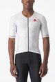 CASTELLI κοντομάνικες φανέλα - FREE SPEED 2 RACE - λευκό/μαύρο