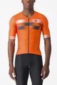 CASTELLI κοντομάνικες φανέλα - FREE SPEED 2 RACE - πορτοκαλί/μπλε