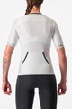 CASTELLI κοντομάνικες φανέλα - FREE SPEED 2W RACE - λευκό/μαύρο