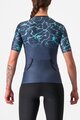 CASTELLI κοντομάνικες φανέλα - FREE SPEED 2W RACE - μπλε/τιρκουάζ