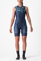 CASTELLI Ολόσωμες φόρμες - FREE SANREMO W - μπλε/τιρκουάζ