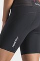 CASTELLI κοντά παντελόνια - RIDE - RUN W - μαύρο