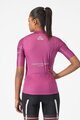 CASTELLI κοντομάνικες φανέλα - #GIRO107 COMPETIZIONE W - κυκλάμινο