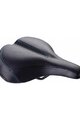 BBB σέλες - COMFORTPLUS RELAXED LEATHER 205MM - μαύρο