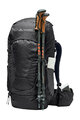 VAUDE σακίδια πλάτης - ASYMMETRIC 42+8 - μαύρο